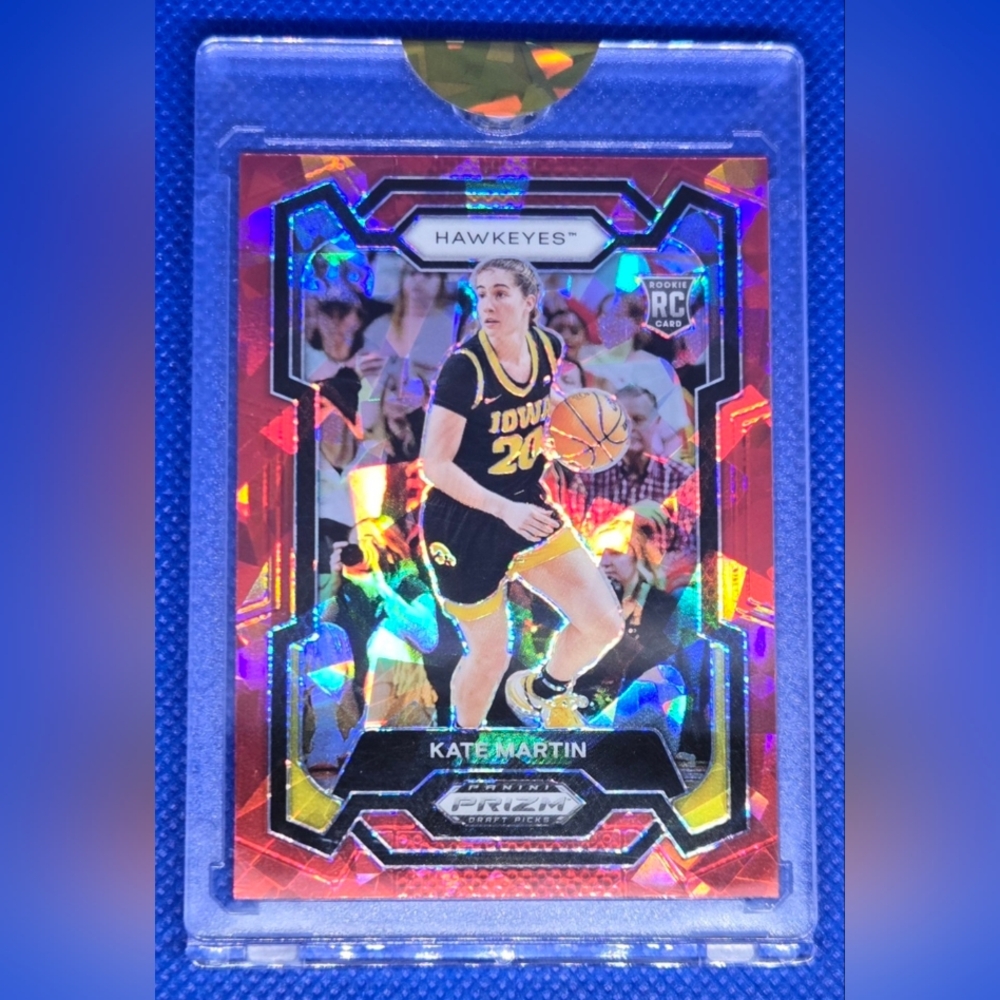 Panini Prizm Kate Martin Rookie Card - RED ICE